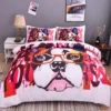 French Bulldog Duvet Cover Set Puppy Bedding Set Bedclothes with Pillowcase Single Double King Queen Size 1 - French Bulldog Merch