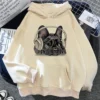 French Bulldog hoodies women vintage y2k aesthetic anime graphic sweatshirts women graphic clothing - French Bulldog Merch