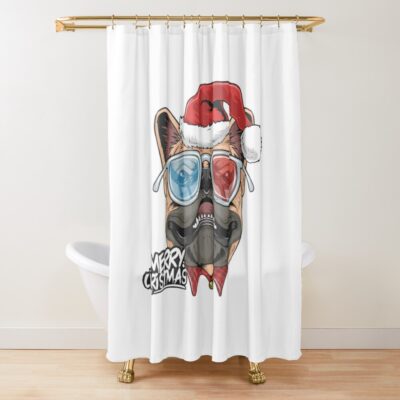 urshower curtain closedsquare1000x1000.1 20 - French Bulldog Merch