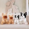 Cute Simulation French Bulldog Doll Animal Stuffed Puppy Plush Pillow Toy Mascot Shadow Dog Lovely Gift 1 - French Bulldog Merch