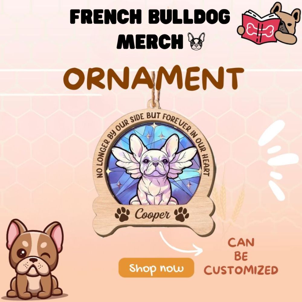 french bulldog ornament - French Bulldog Merch